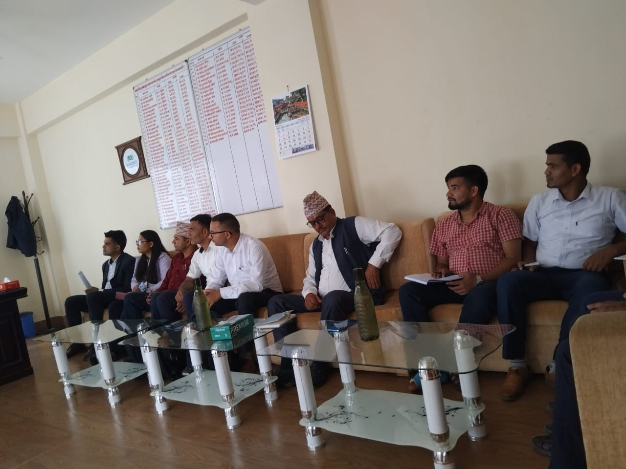 प्रणाली मार्फत स्थानीय तहबाट नागरिकता सिफारिस कार्यान्वयनका लागि बसेको बैठकको तस्बिरहरु
