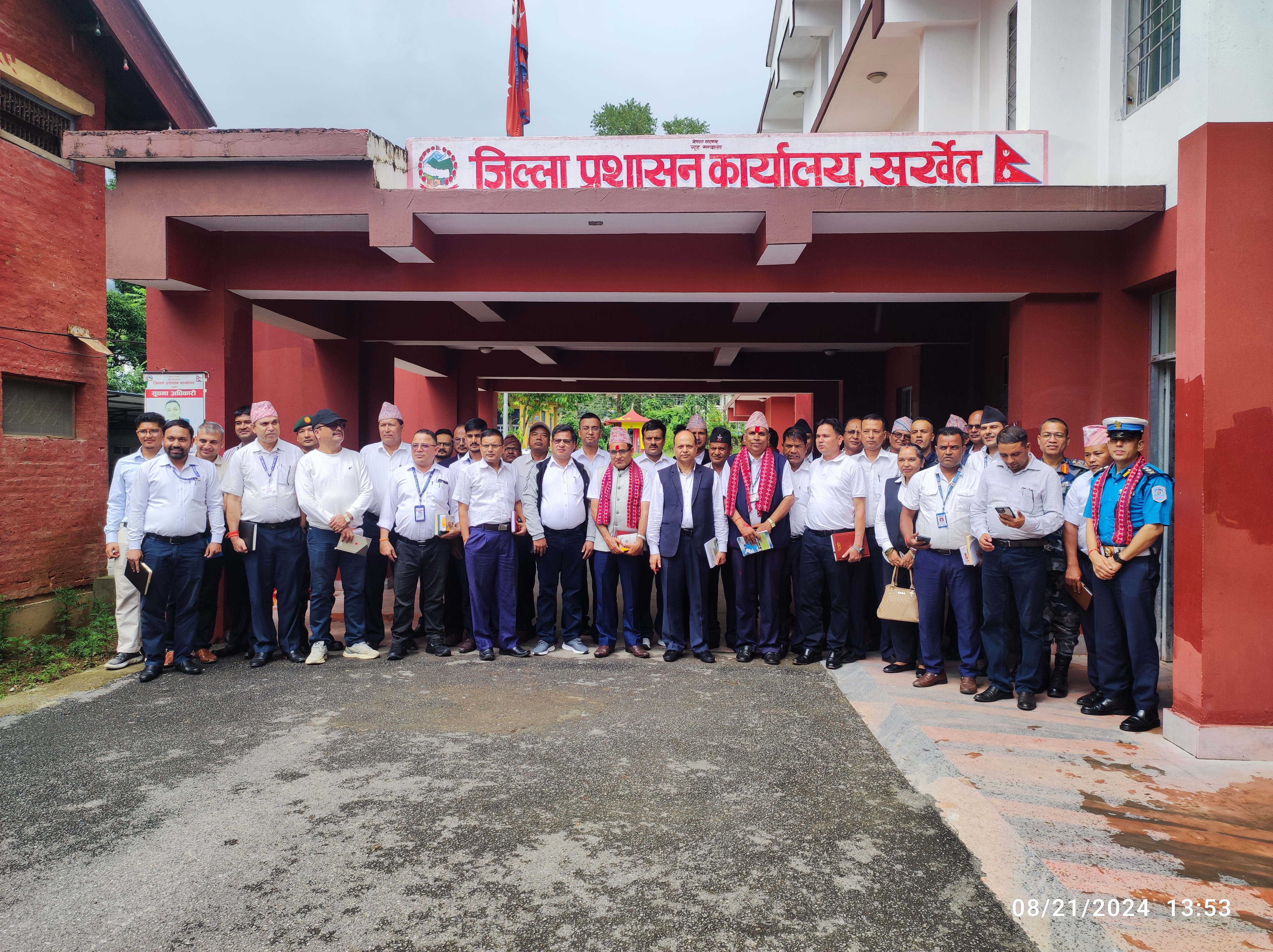 कार्यालय प्रमुखको बैठक तथा प्रदेश निर्वाचन अधिकारीको फेरी भेटौला कार्यक्रमको झलक